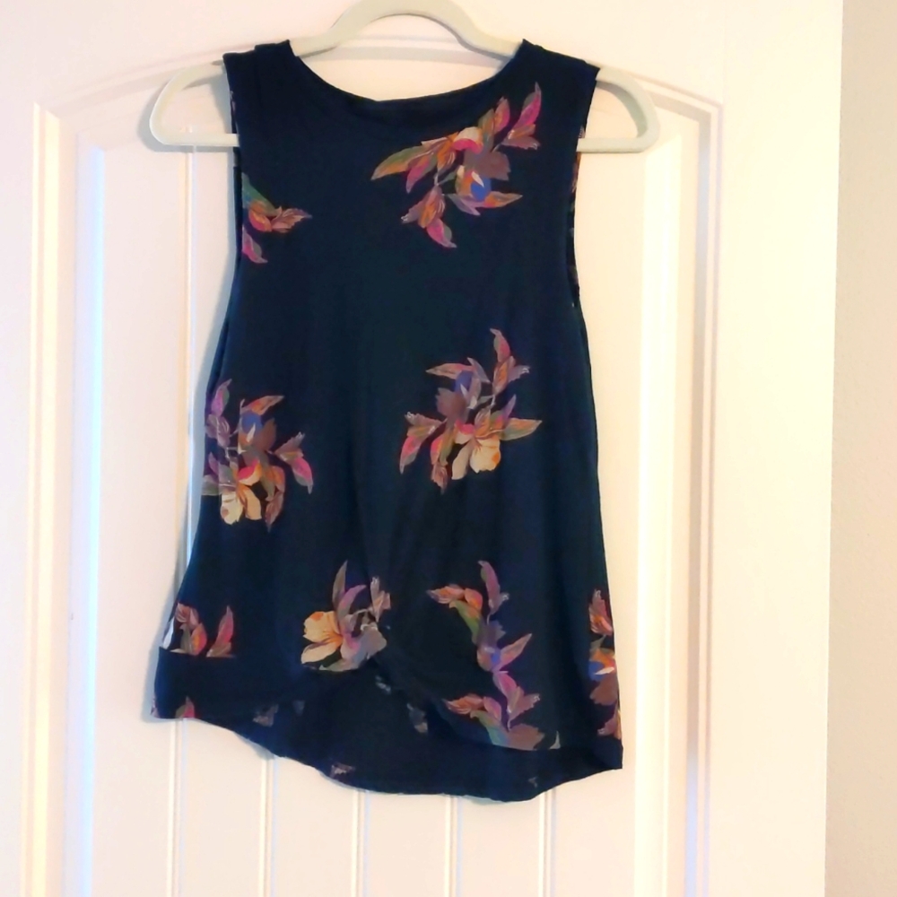 Floral Black Knot Shirt